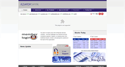 Desktop Screenshot of equatorcapitalng.com